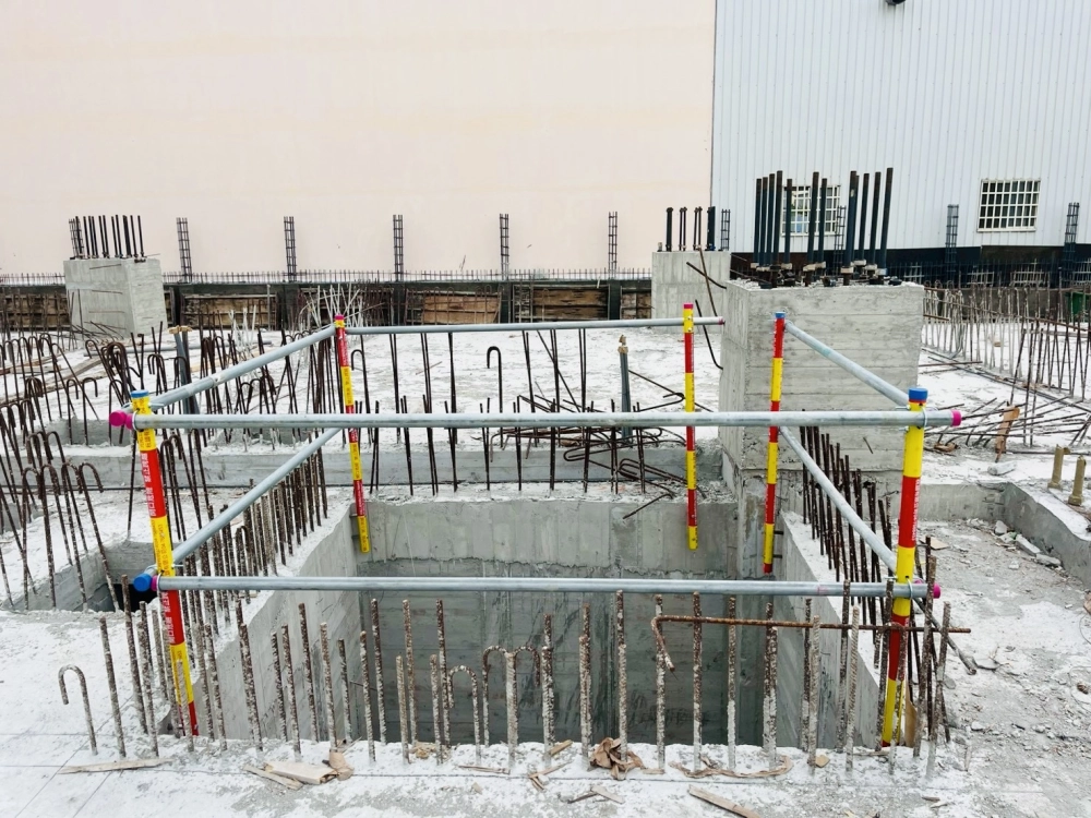 管道、開口護欄施工