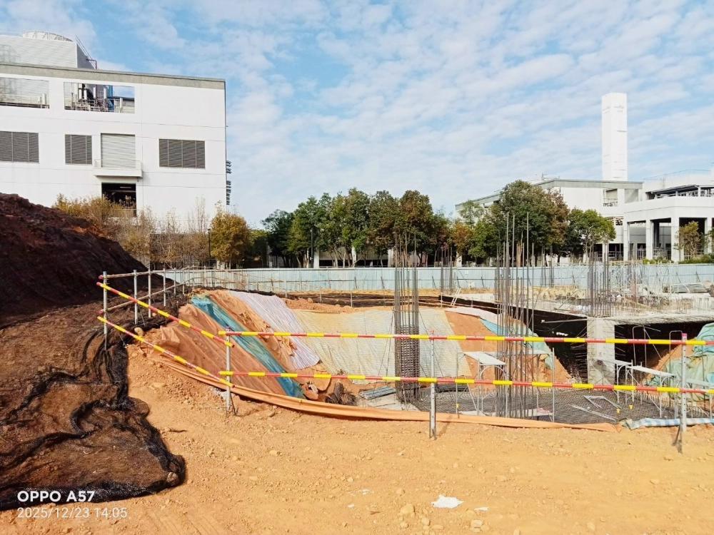 管道、開口護欄施工