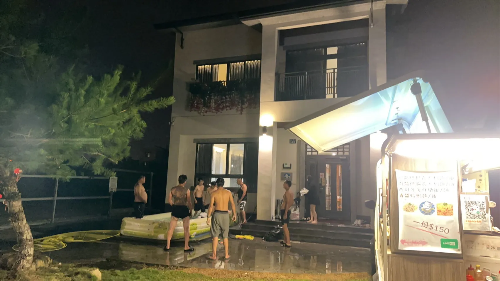 埔里晨民宿、感謝遠道而來的北部客人！選到了這家空間擴大的民宿，大人開心小朋友也有足夠的空間放風！