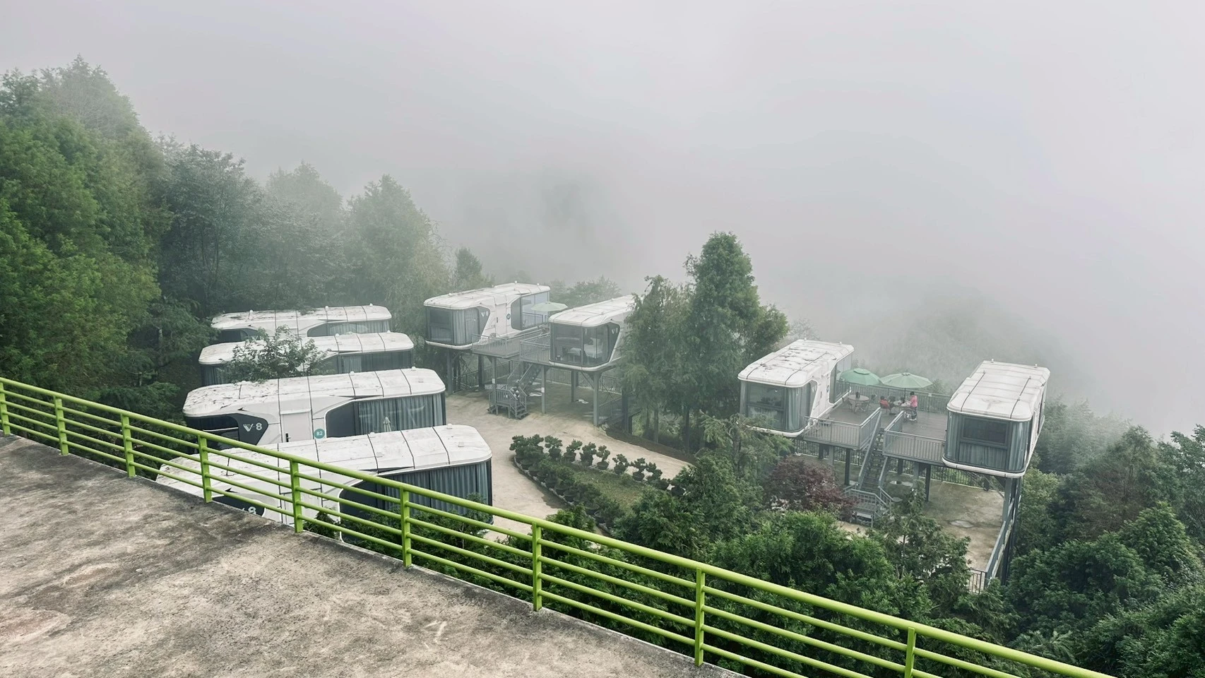 感謝毛寶旅遊團的厚愛，再次走出新高度！新竹尖石數碼天空景觀露營區，風景真的是無話可說