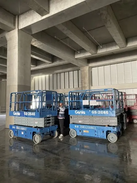 彰化二林矽品 Genie 高空作業車出車紀錄