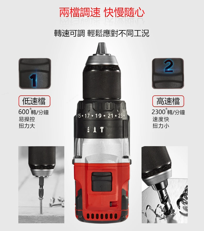 5283-LI-20TSI 充電無刷電鑽