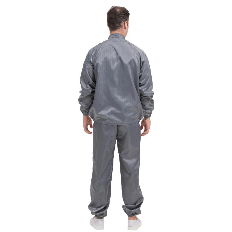 條紋立領分體服