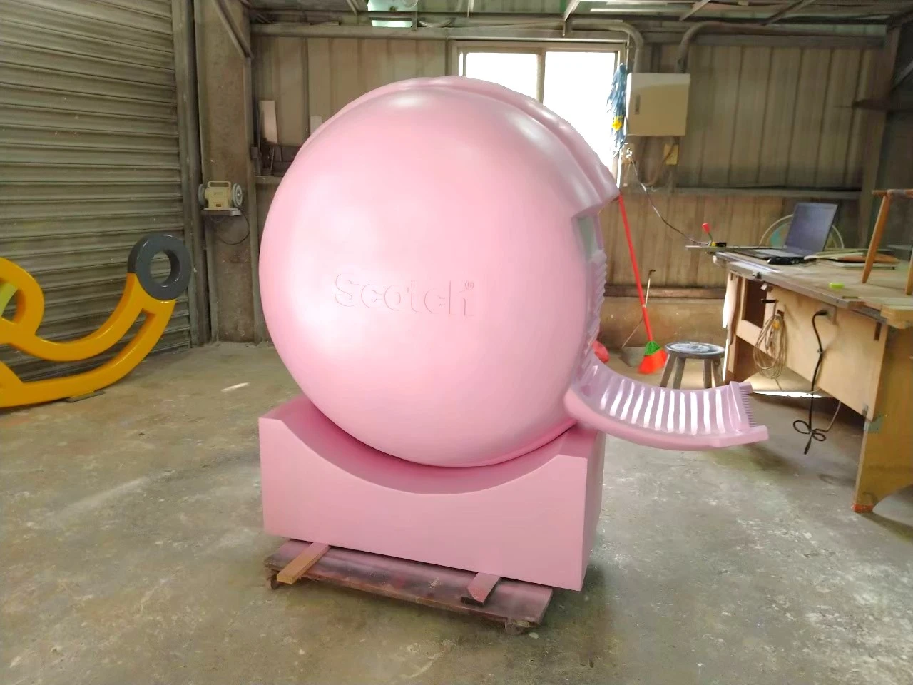 3M 馬卡龍造型膠帶台放大模型