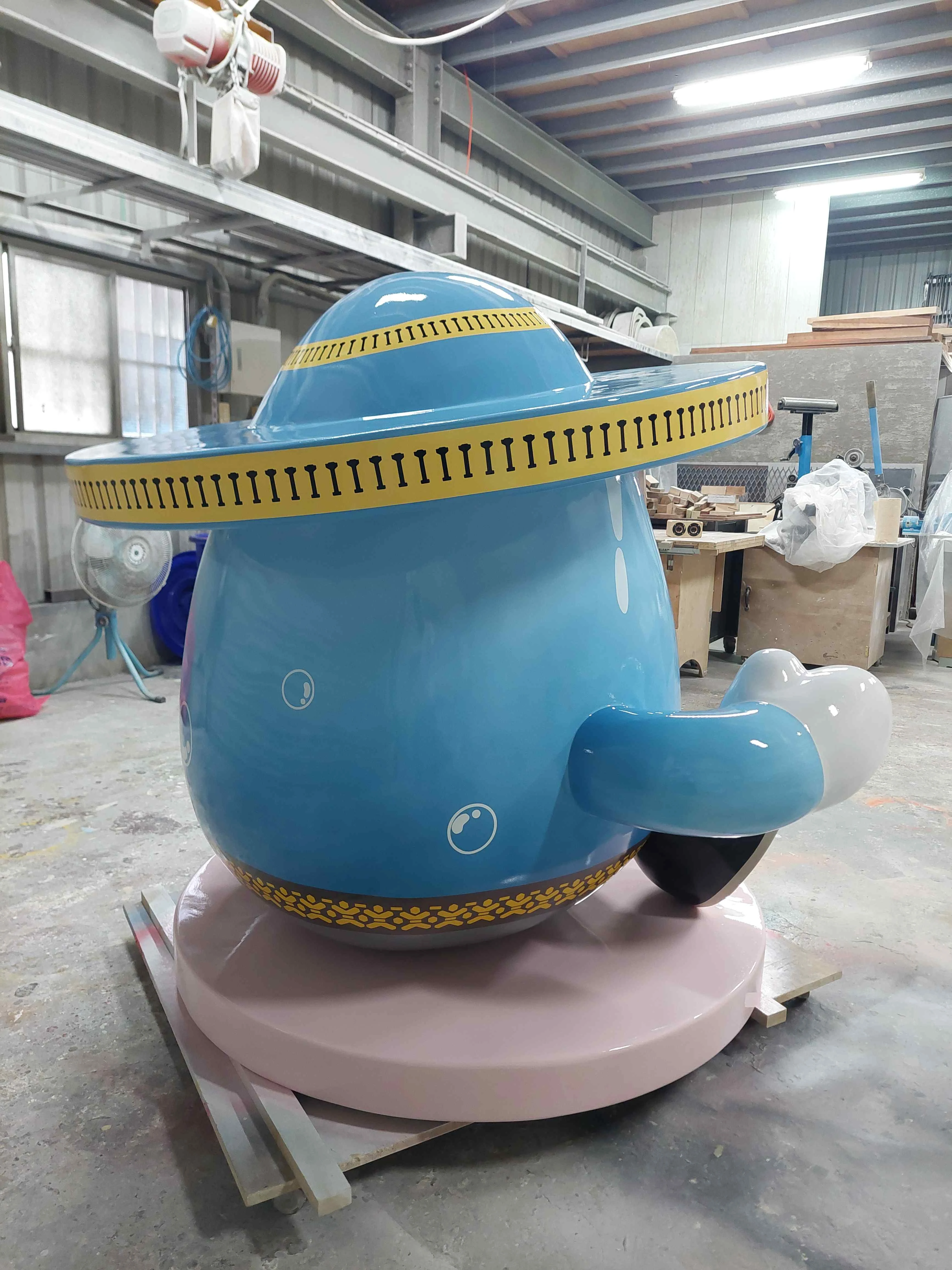八里汙水處理廠 蛋寶宣傳大使