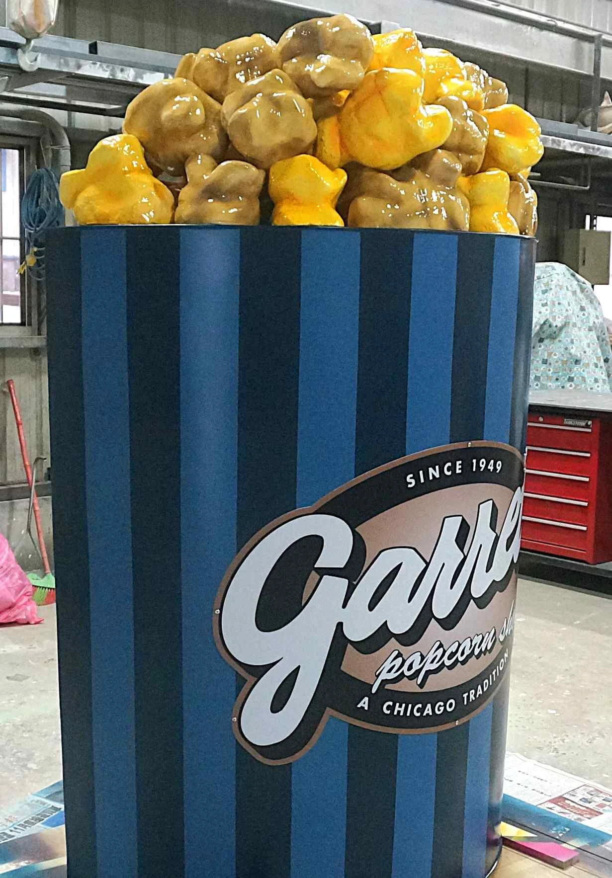 GARRETT 爆米花發光模型訂製