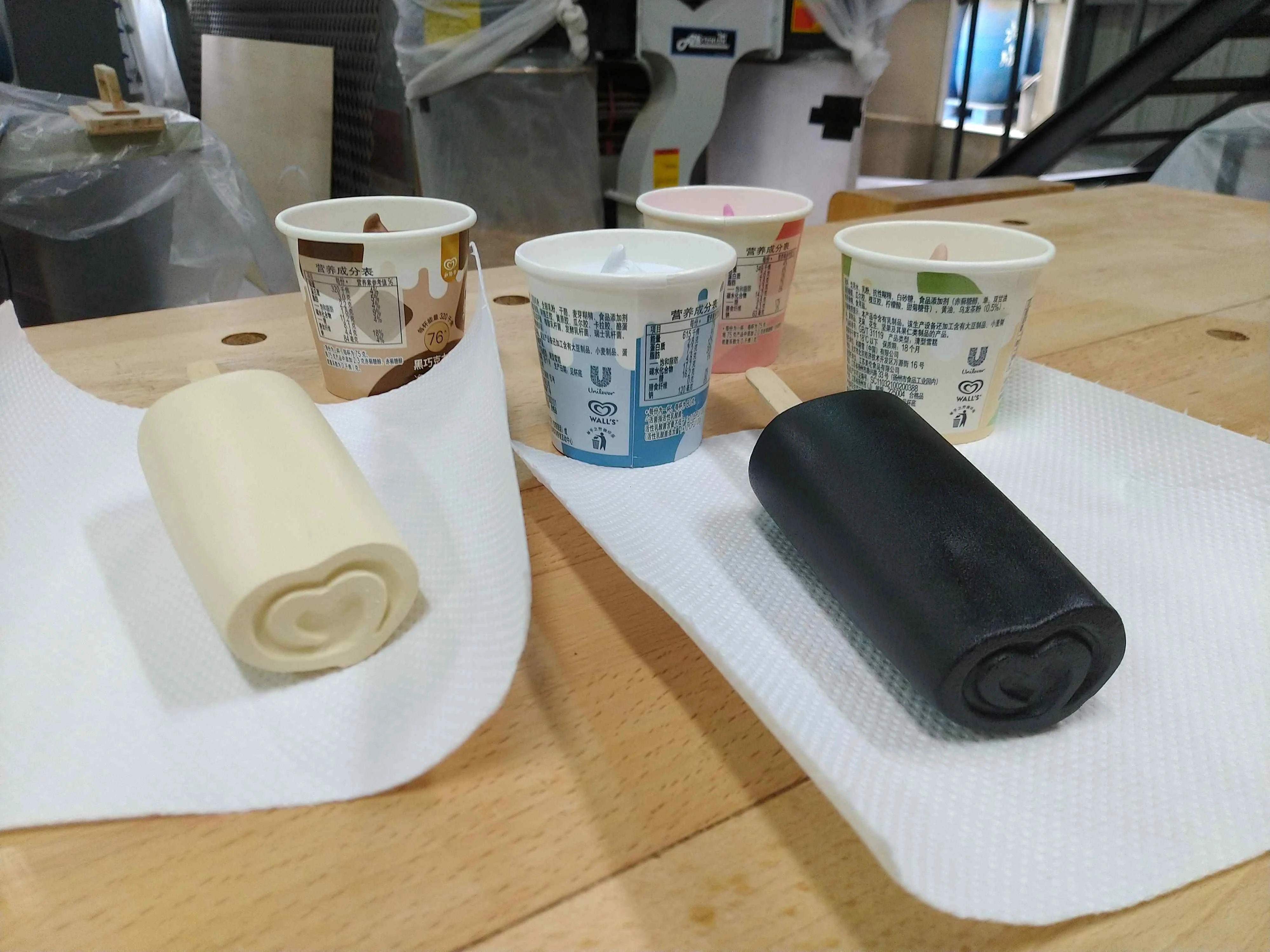 輕優冰品 實體1比1雪糕模型