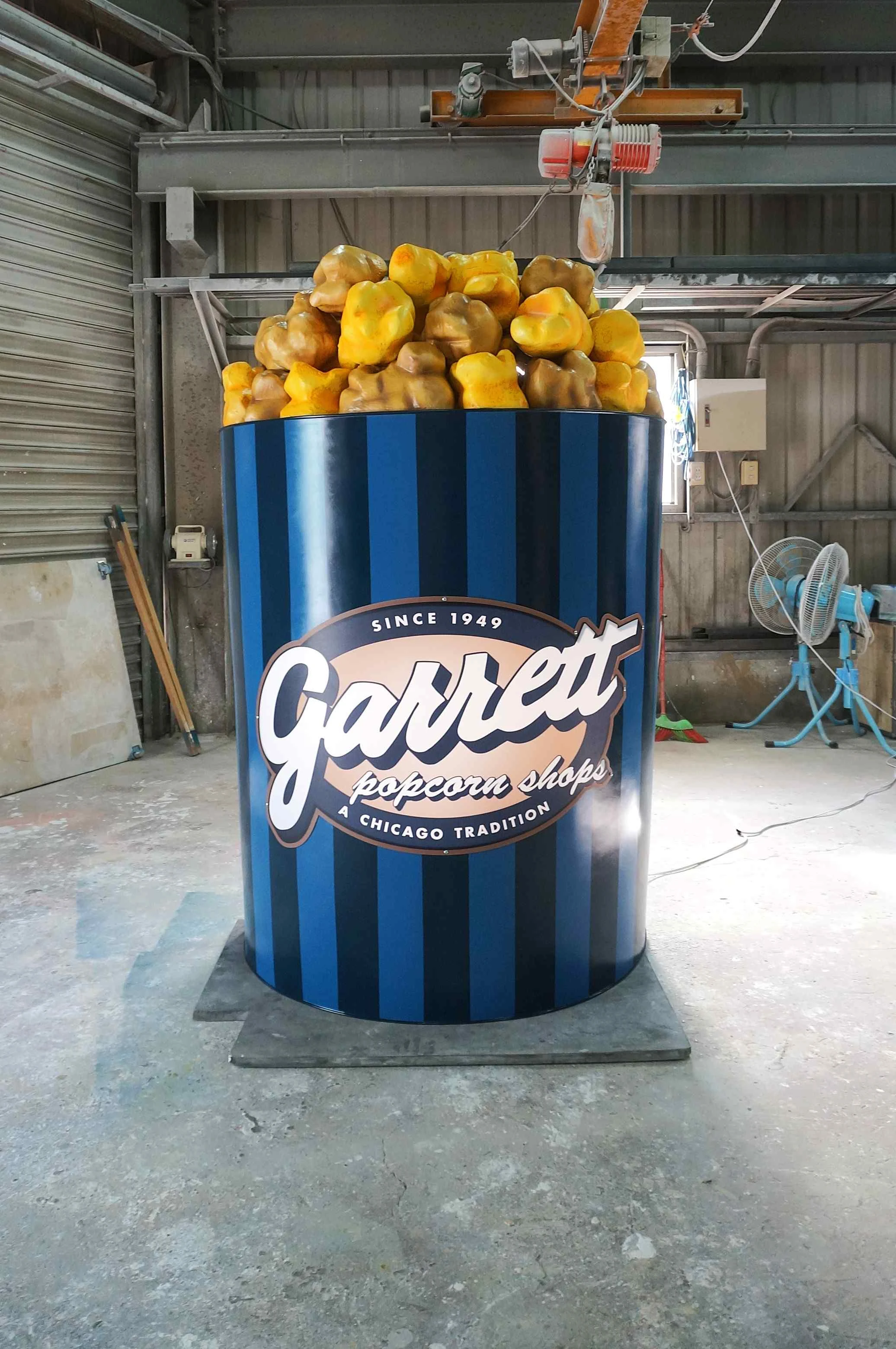 GARRETT 爆米花發光模型訂製