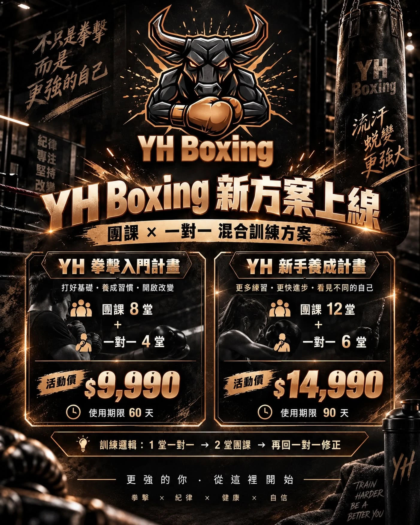 YH Boxing 新方案上線