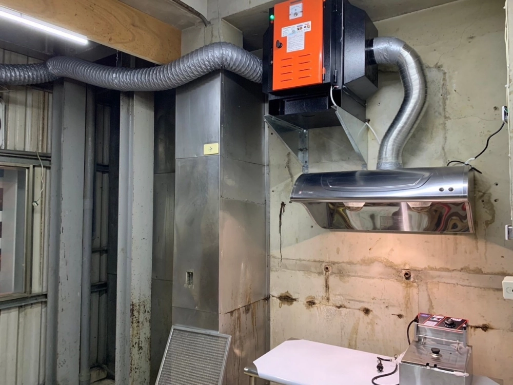靜電空氣清淨機安裝 | 靜電油煙機安裝