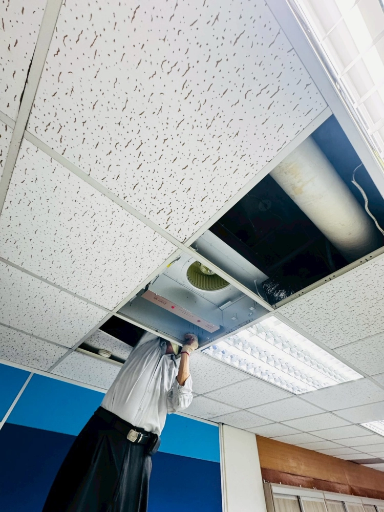 空氣清淨機安裝/保養 實例