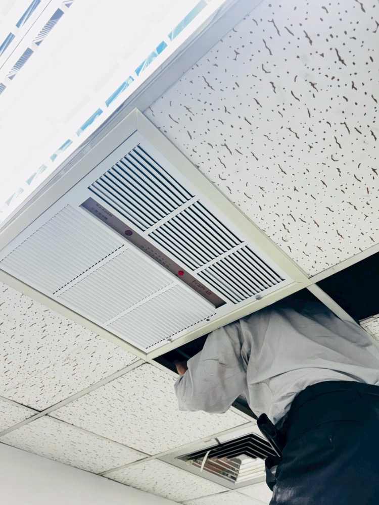 空氣清淨機安裝/保養 實例