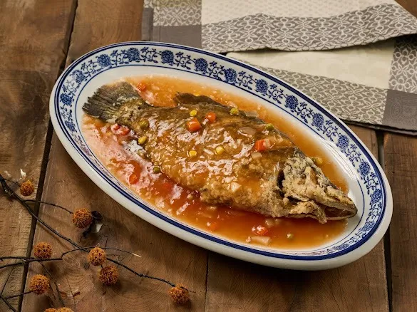 糖醋炸鱸魚