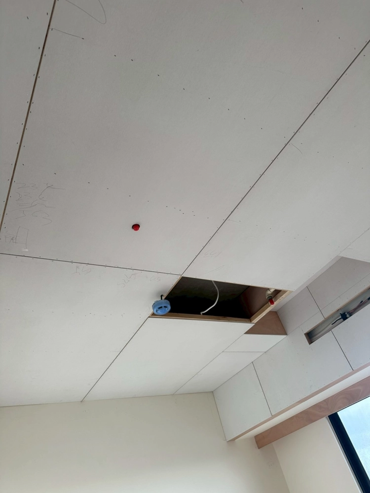 木作平釘天花板施作