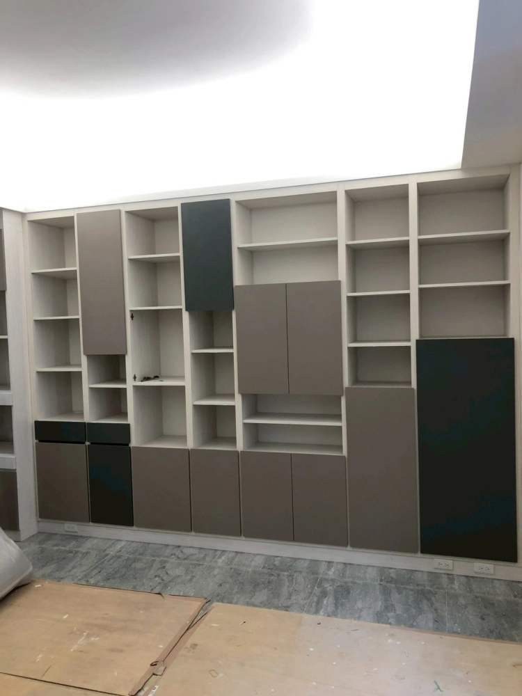 系統櫃完工照｜安平系統櫃規劃