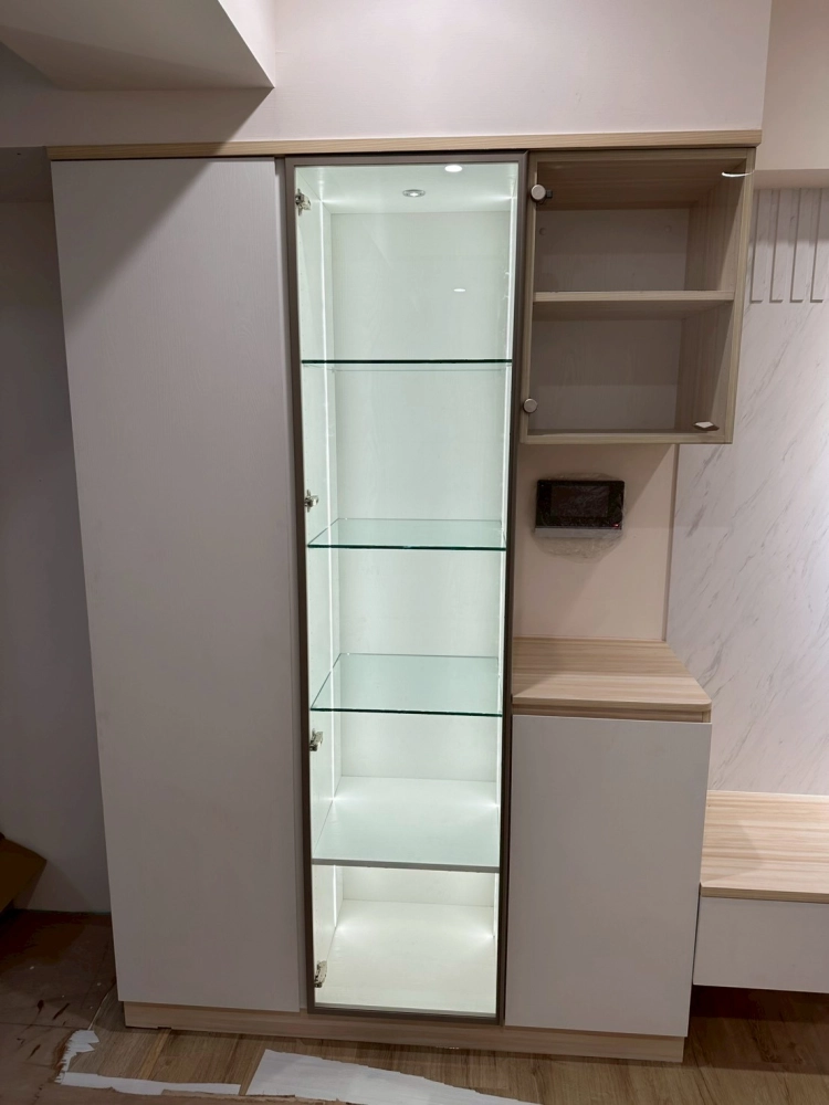 系統櫃完工照｜東區系統櫃規劃