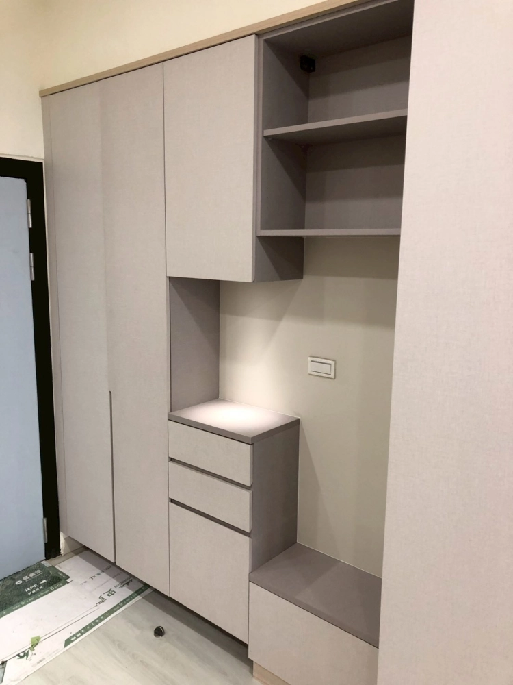 系統櫃完工照｜安南區系統櫃規劃