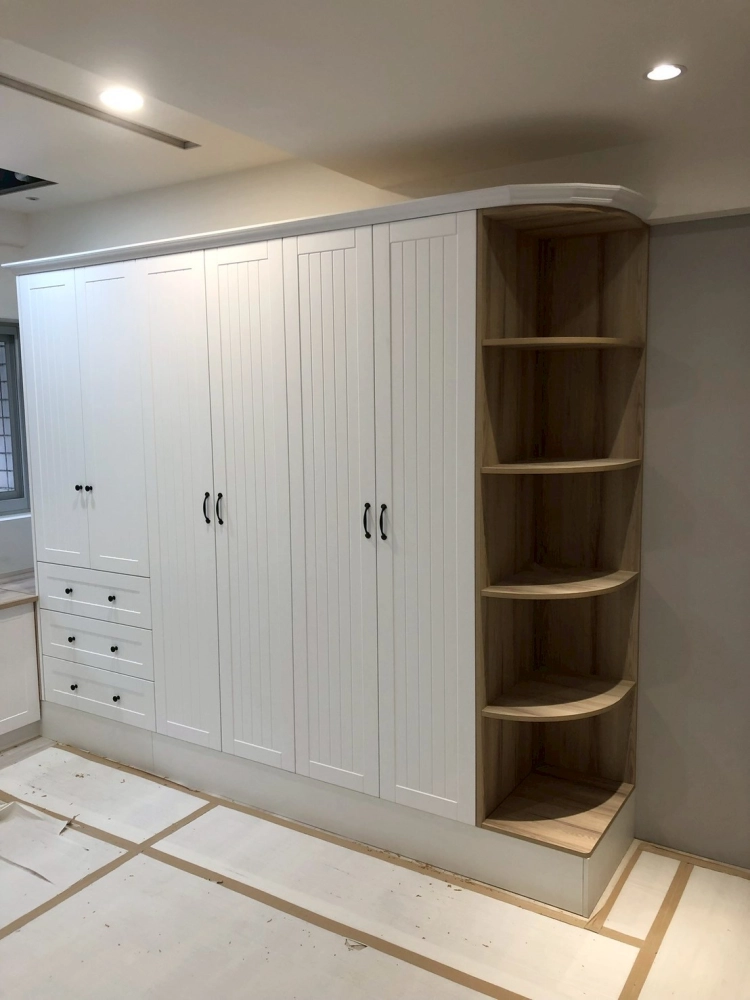 系統櫃完工照｜北區系統櫃規劃