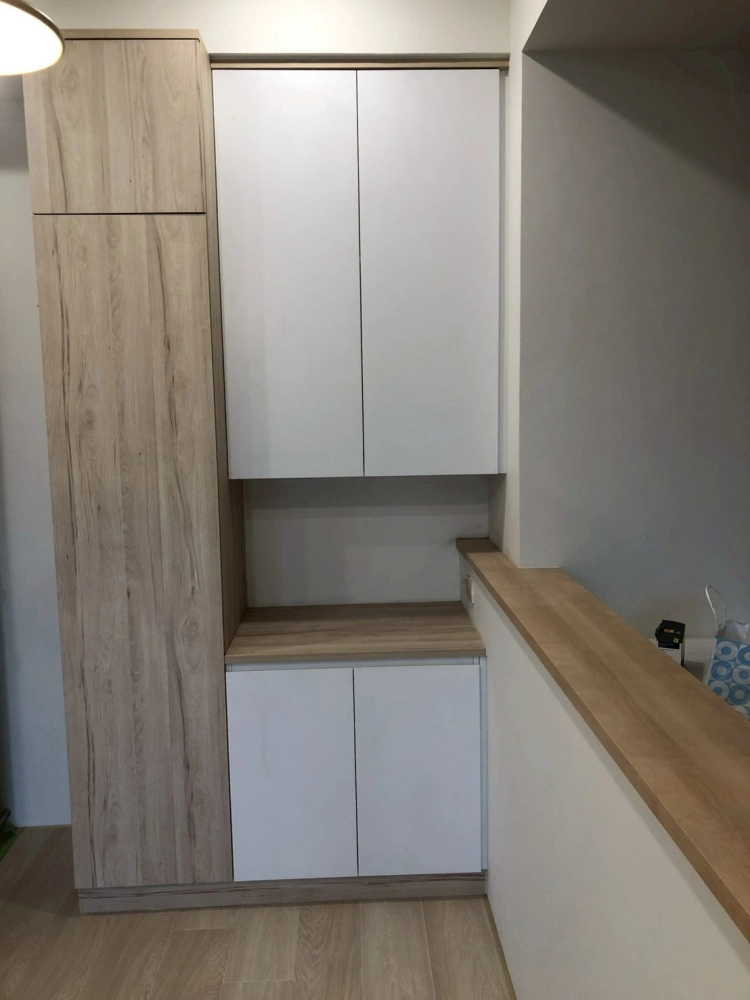 系統櫃完工照｜北區系統櫃規劃