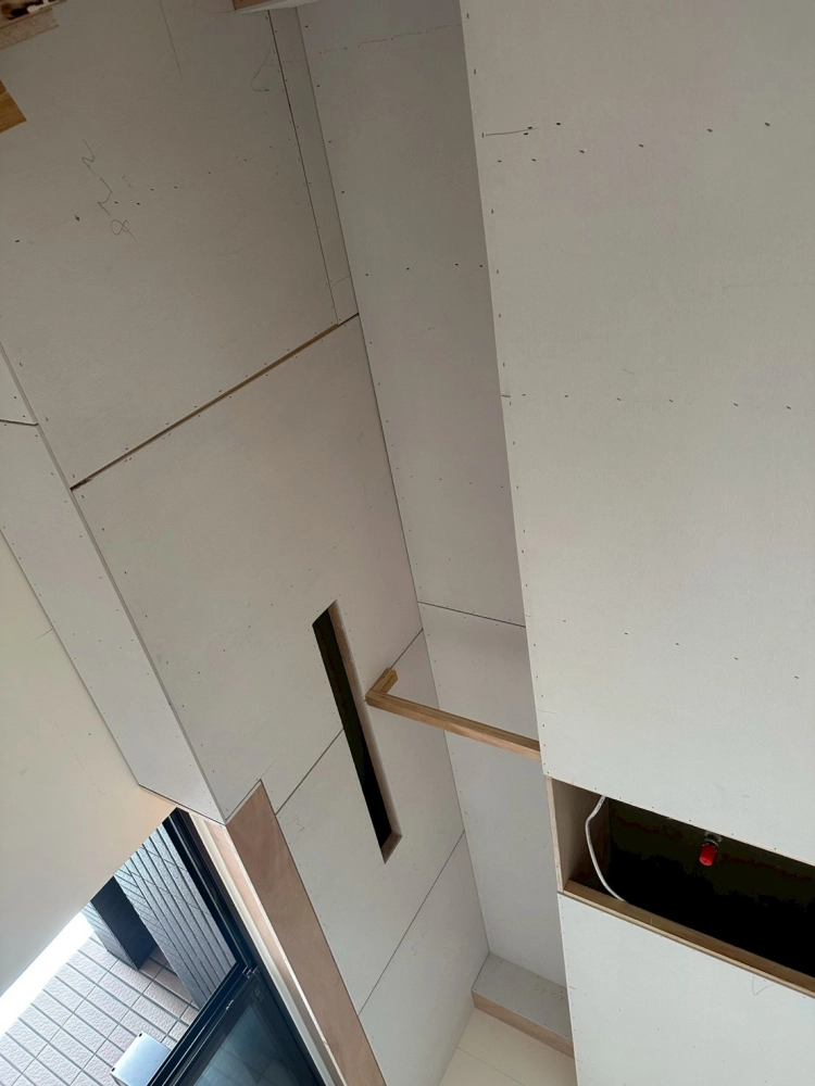 木作平釘天花板施作