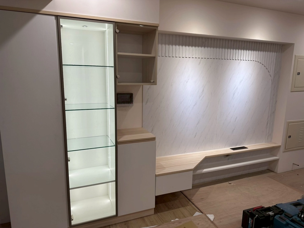 系統櫃完工照｜東區系統櫃規劃