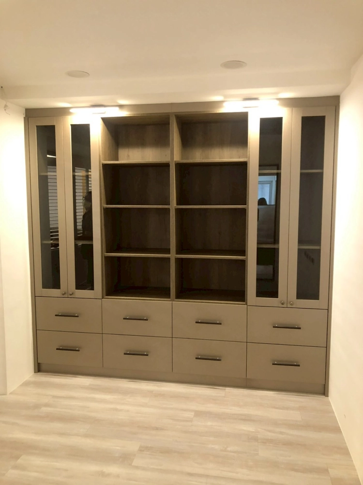 系統櫃完工照｜北區系統櫃規劃