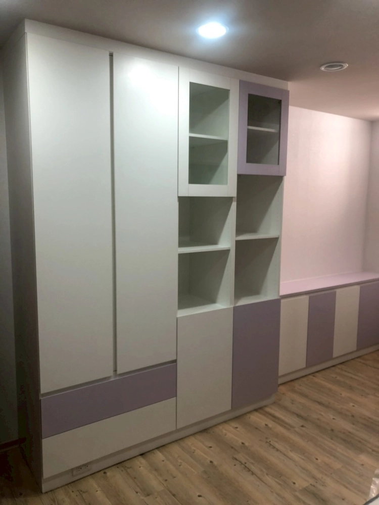 系統櫃完工照｜安平系統櫃規劃