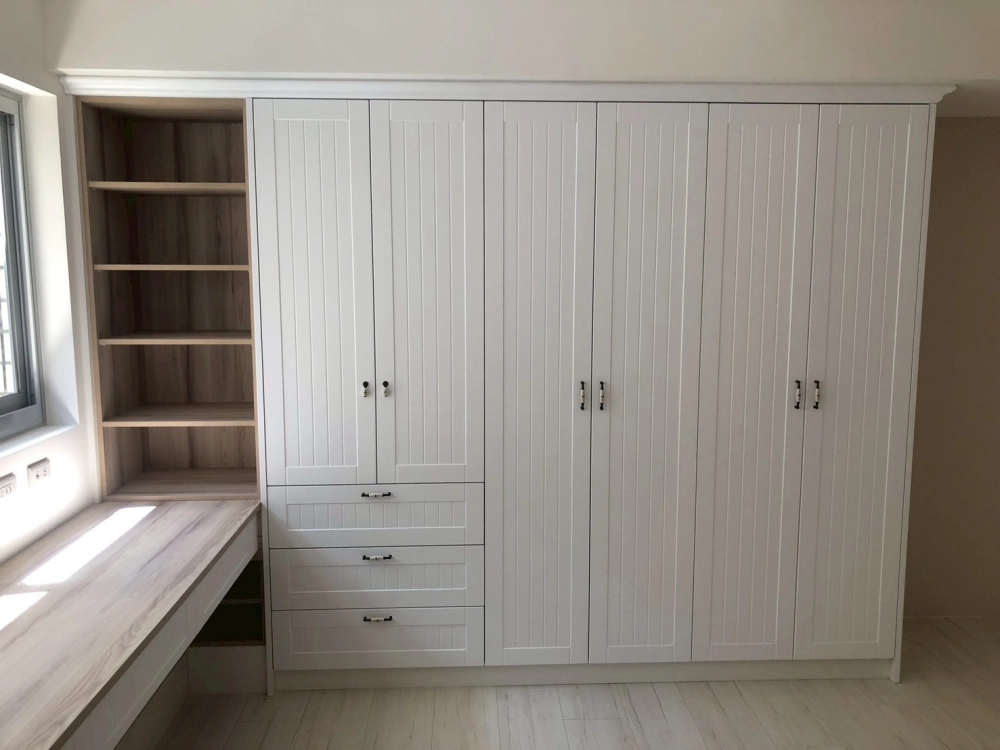 系統櫃完工照｜北區系統櫃規劃