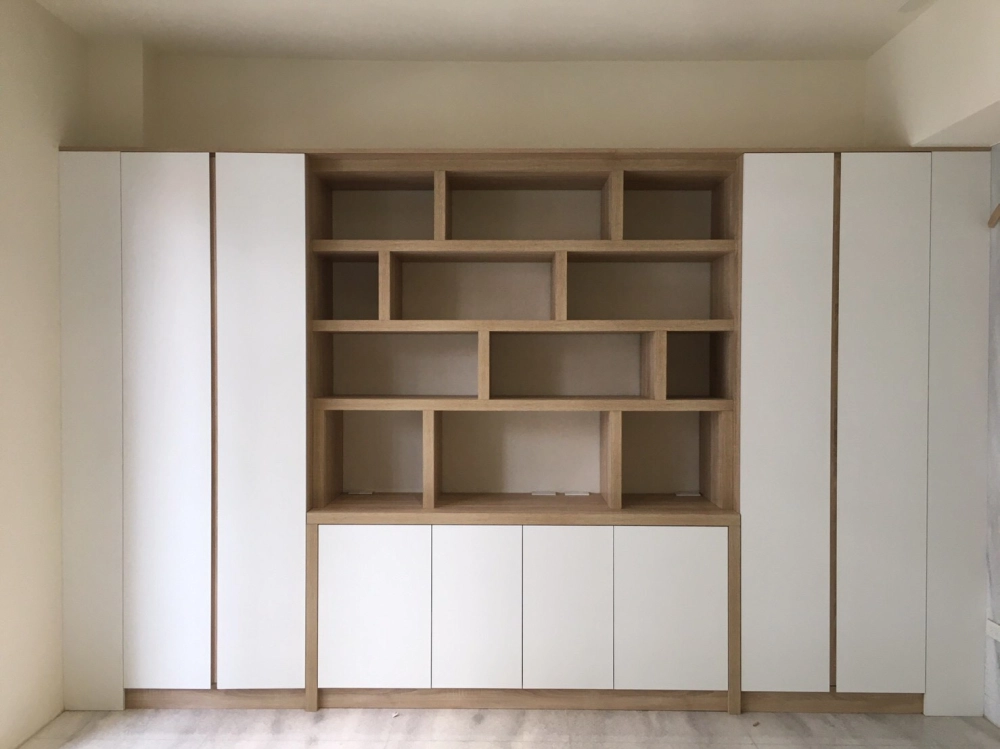 系統櫃完工照｜安平系統櫃規劃