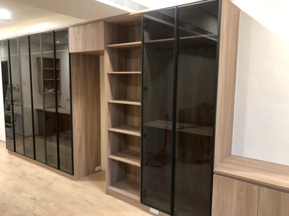 系統櫃完工照｜北區系統櫃規劃