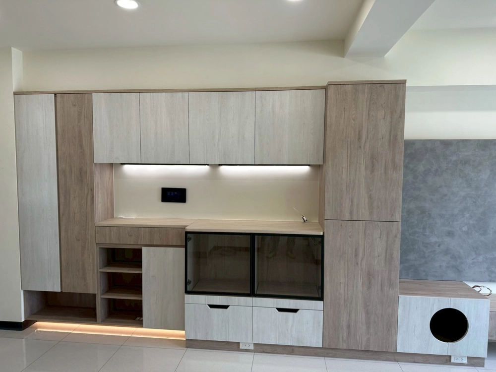 系統櫃完工照｜東區系統櫃規劃