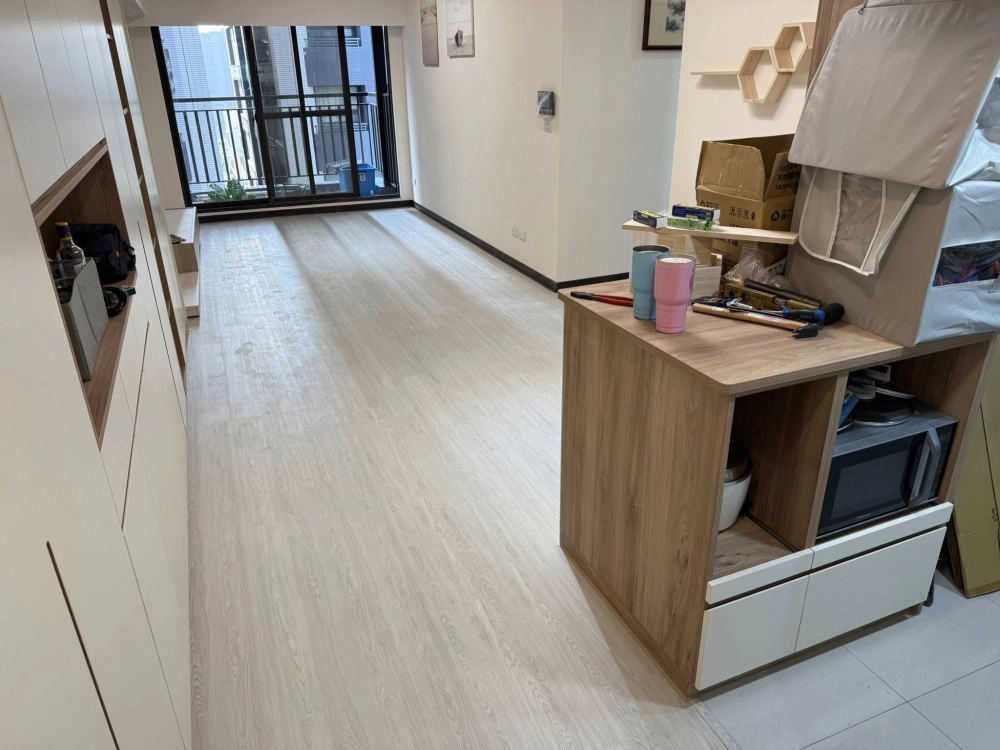 全室SPC石塑地板安裝