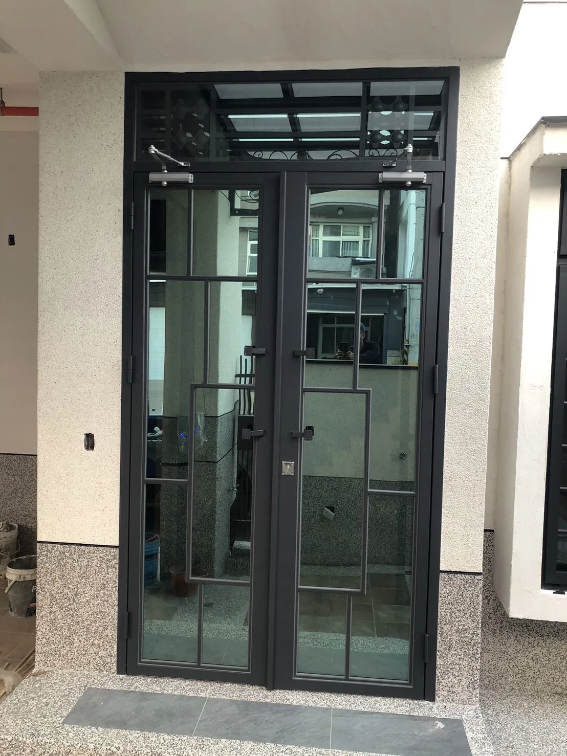 不銹鋼造型玄關門