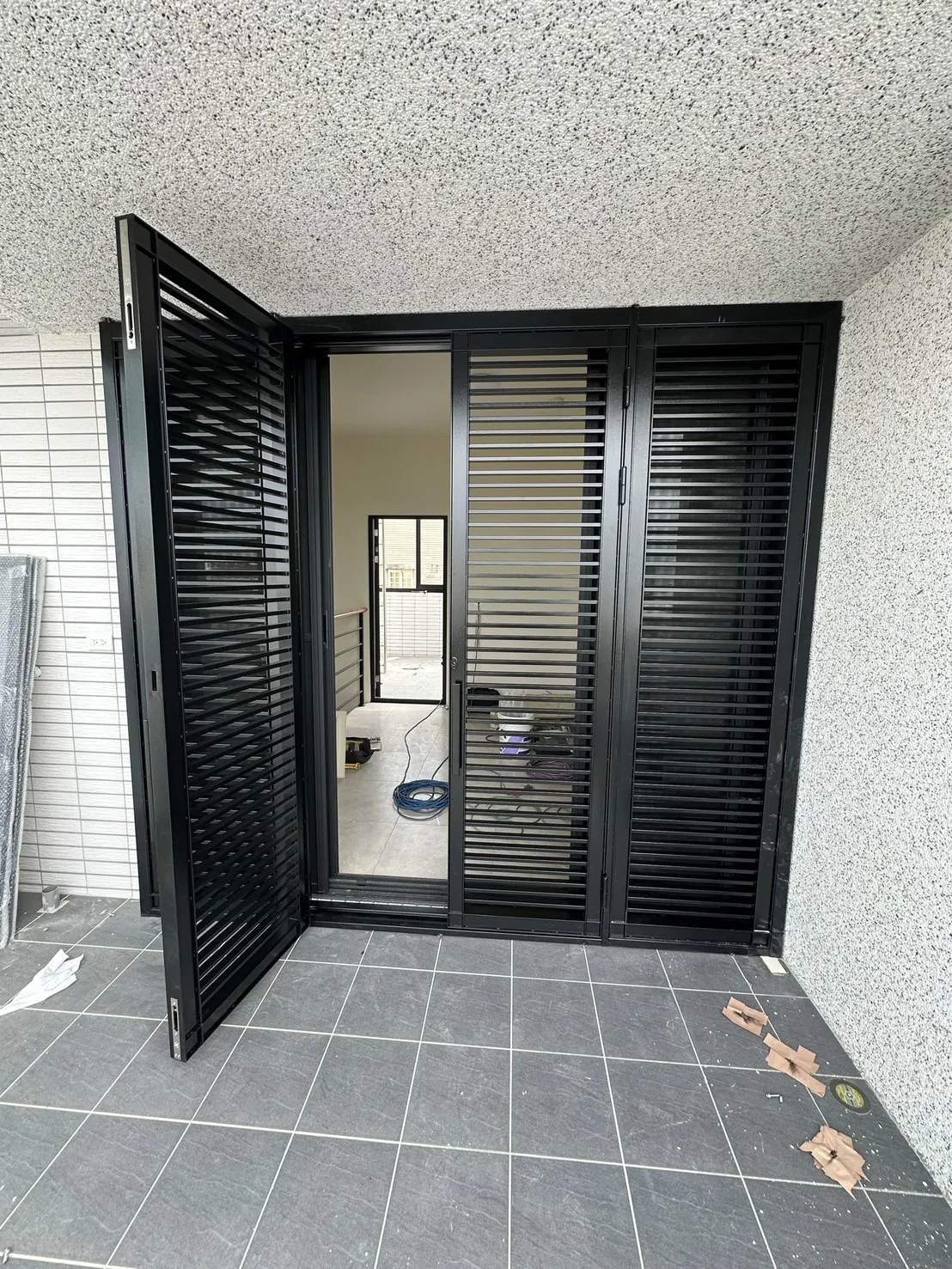 不銹鋼造型玄關門