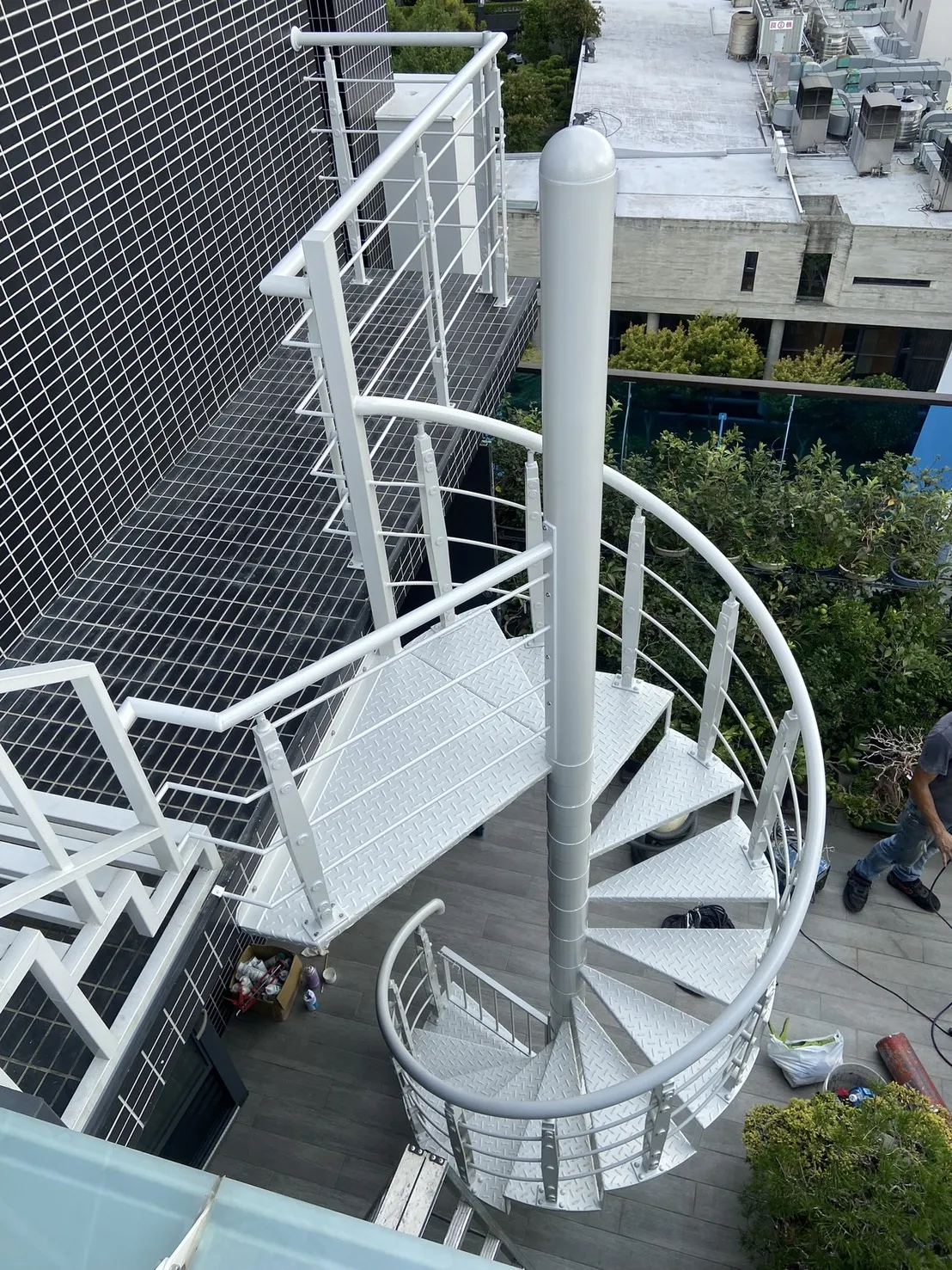  不銹鋼旋轉梯
