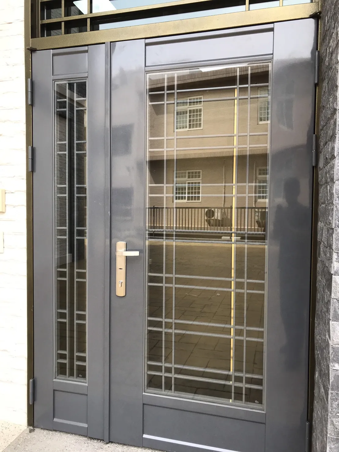 不銹鋼造型玄關門