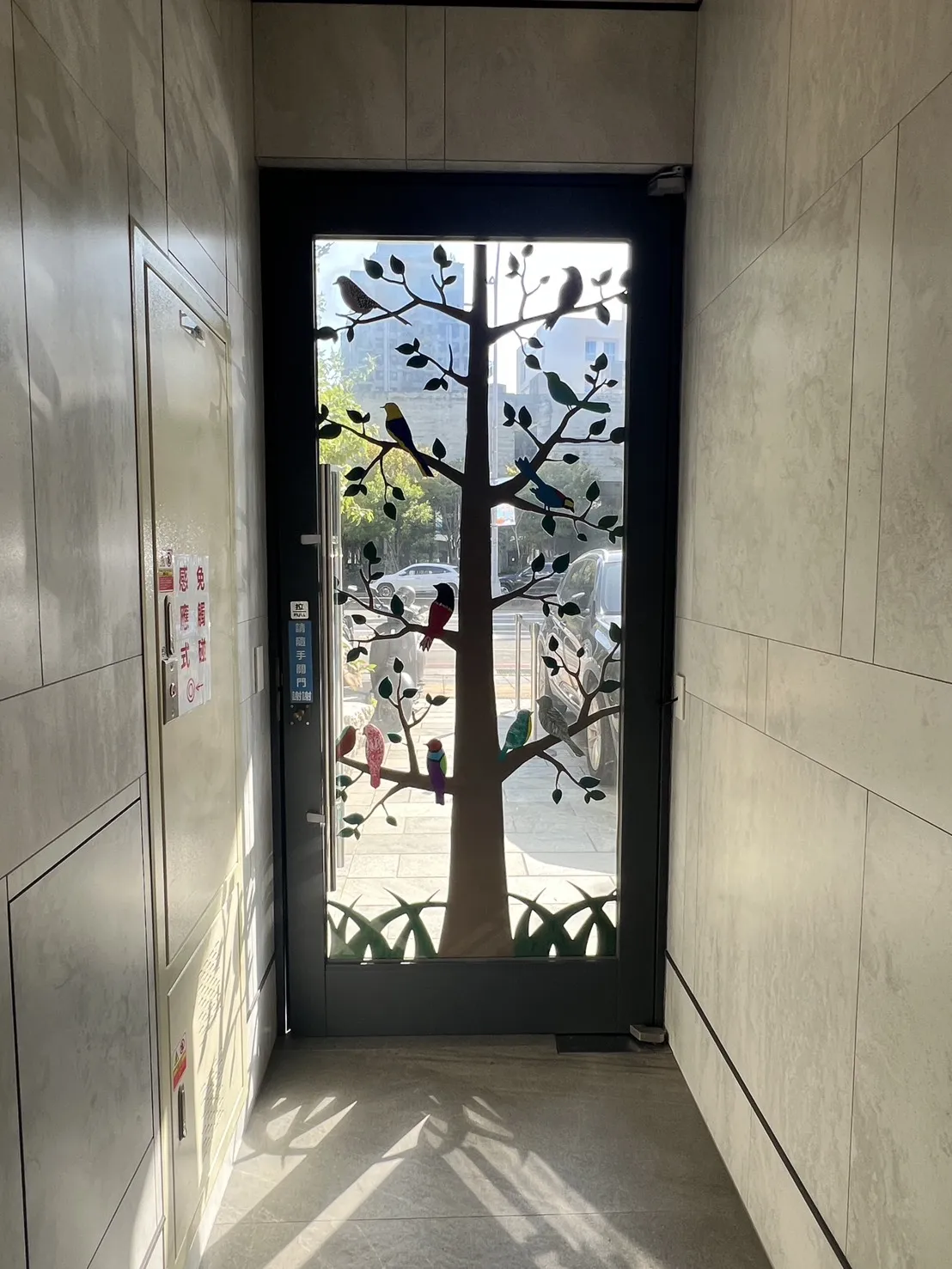 不銹鋼造型玄關門