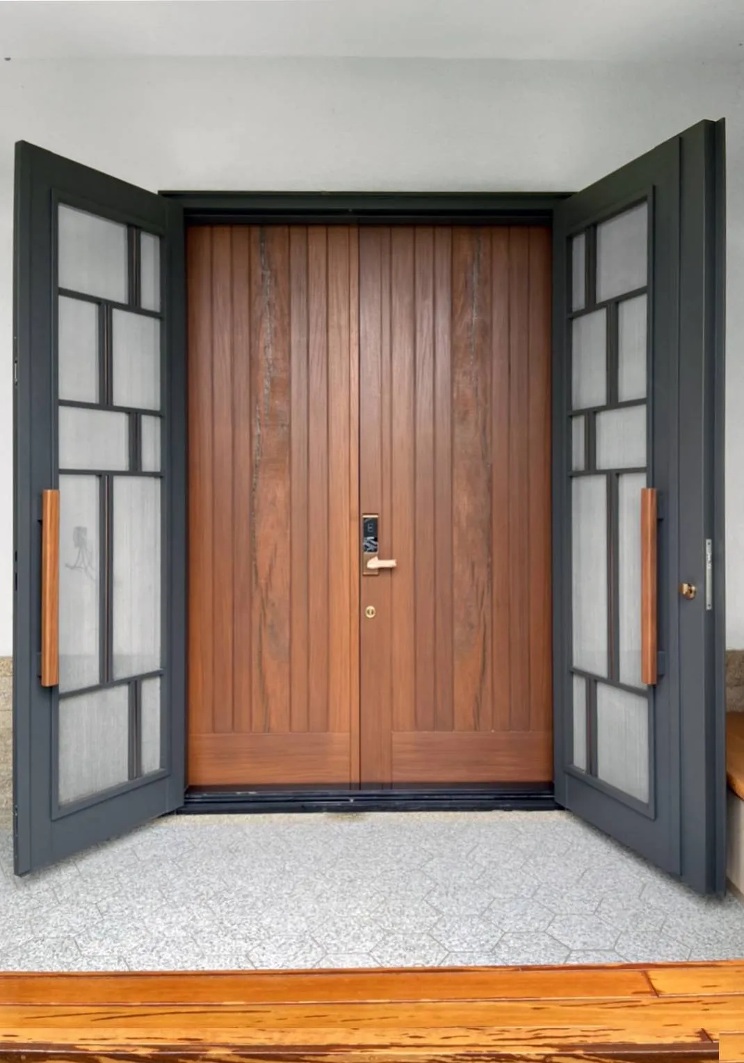 不銹鋼造型玄關門