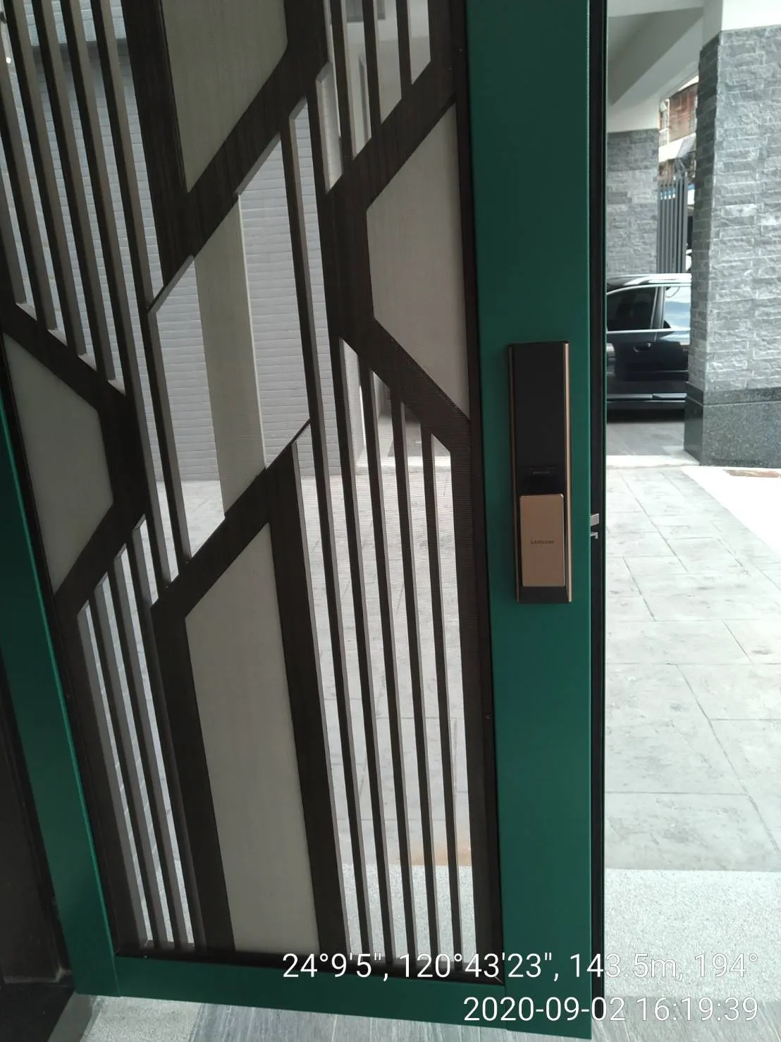 不銹鋼造型玄關門