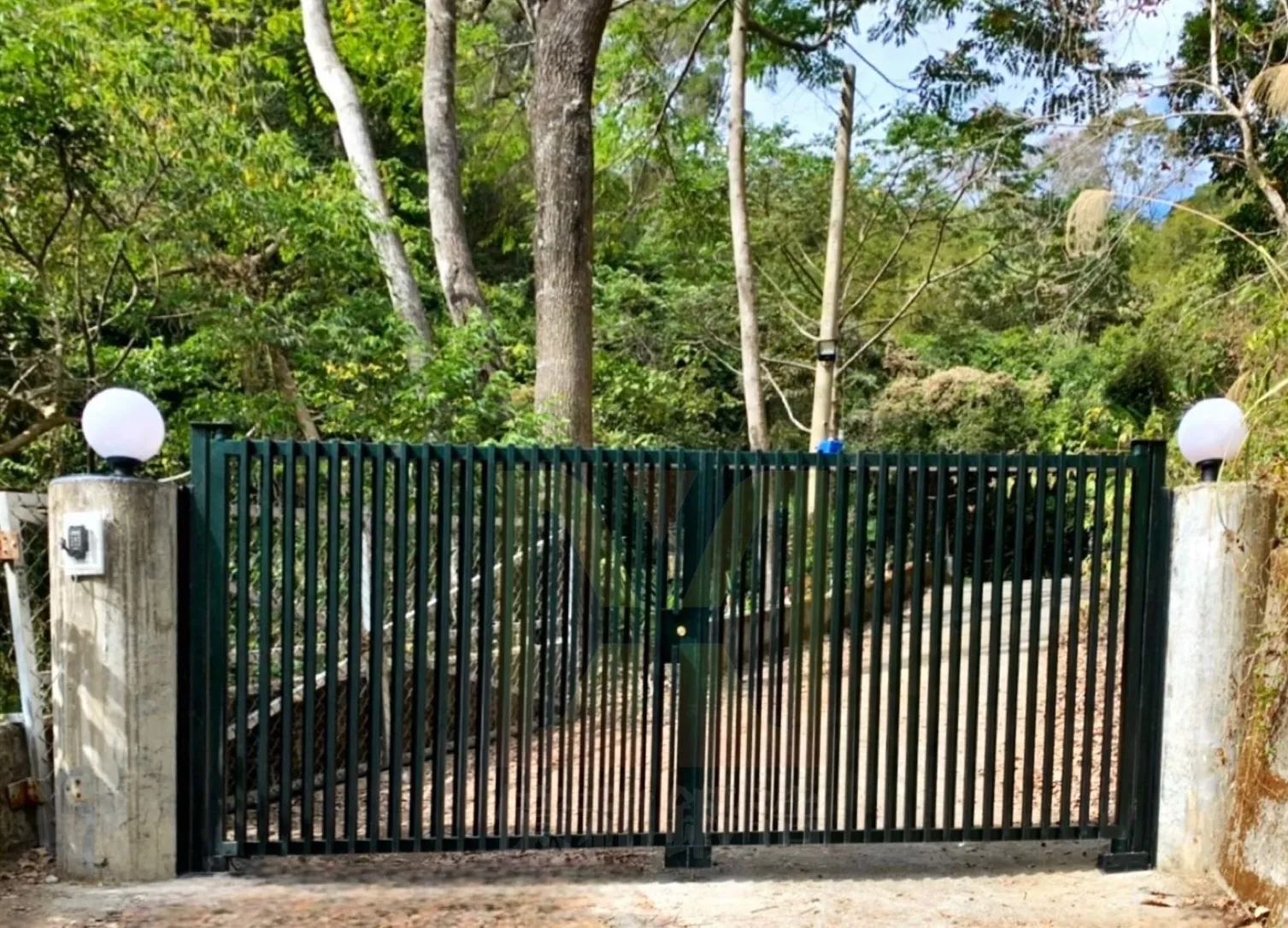 不銹鋼電動(手動)對開大門