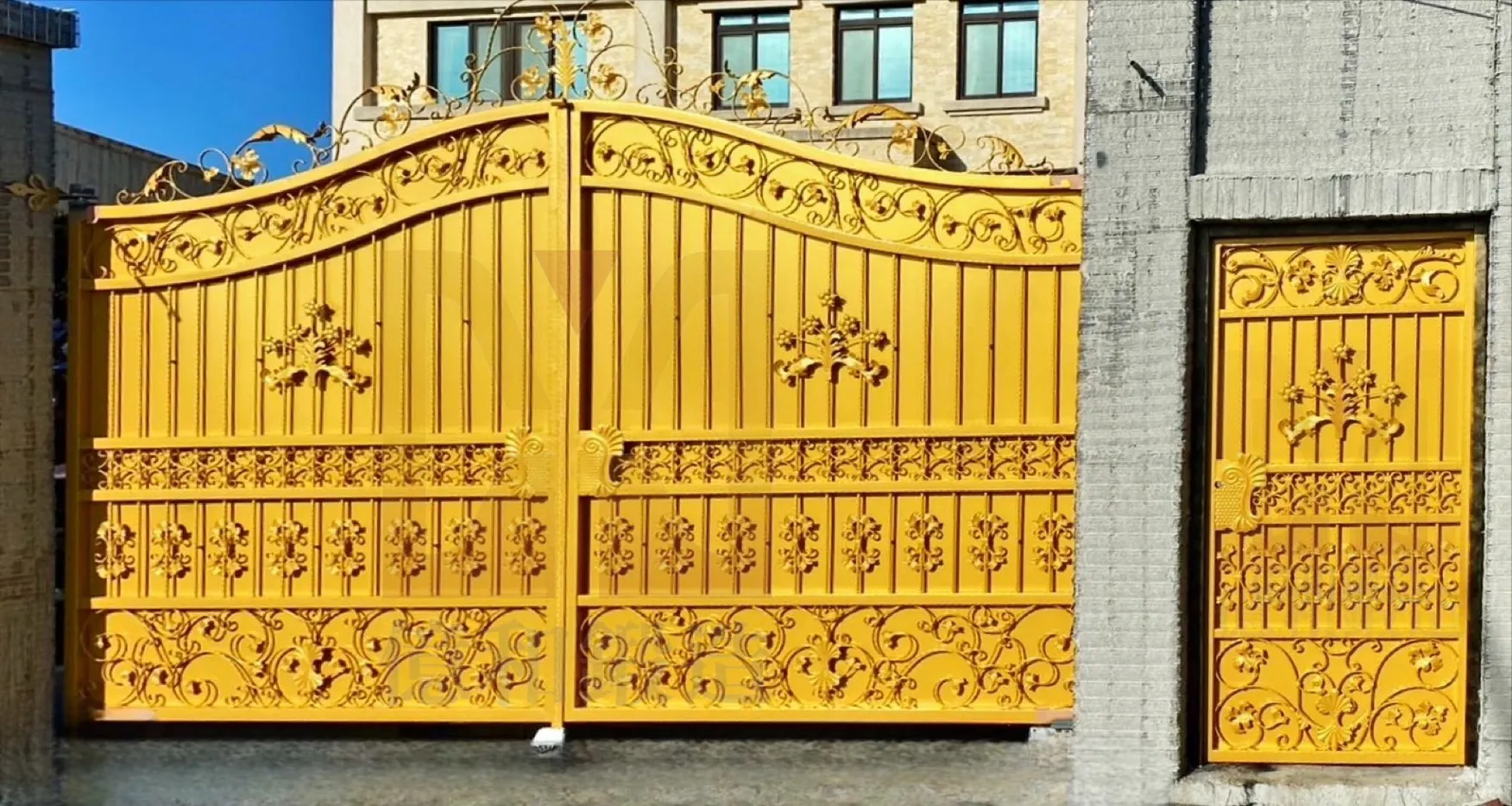 歐式電動(手動)鍛造大門