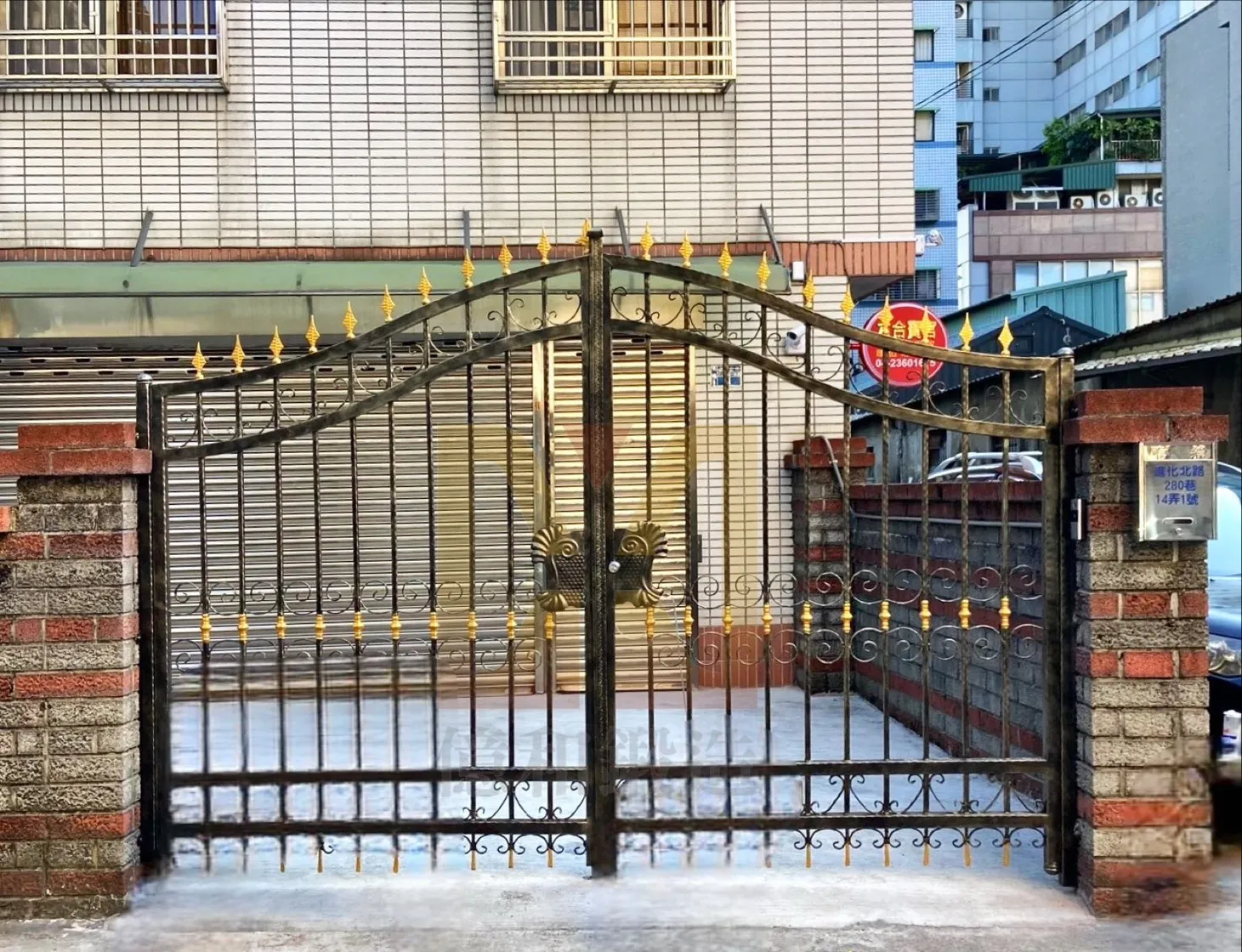 歐式電動(手動)鍛造大門