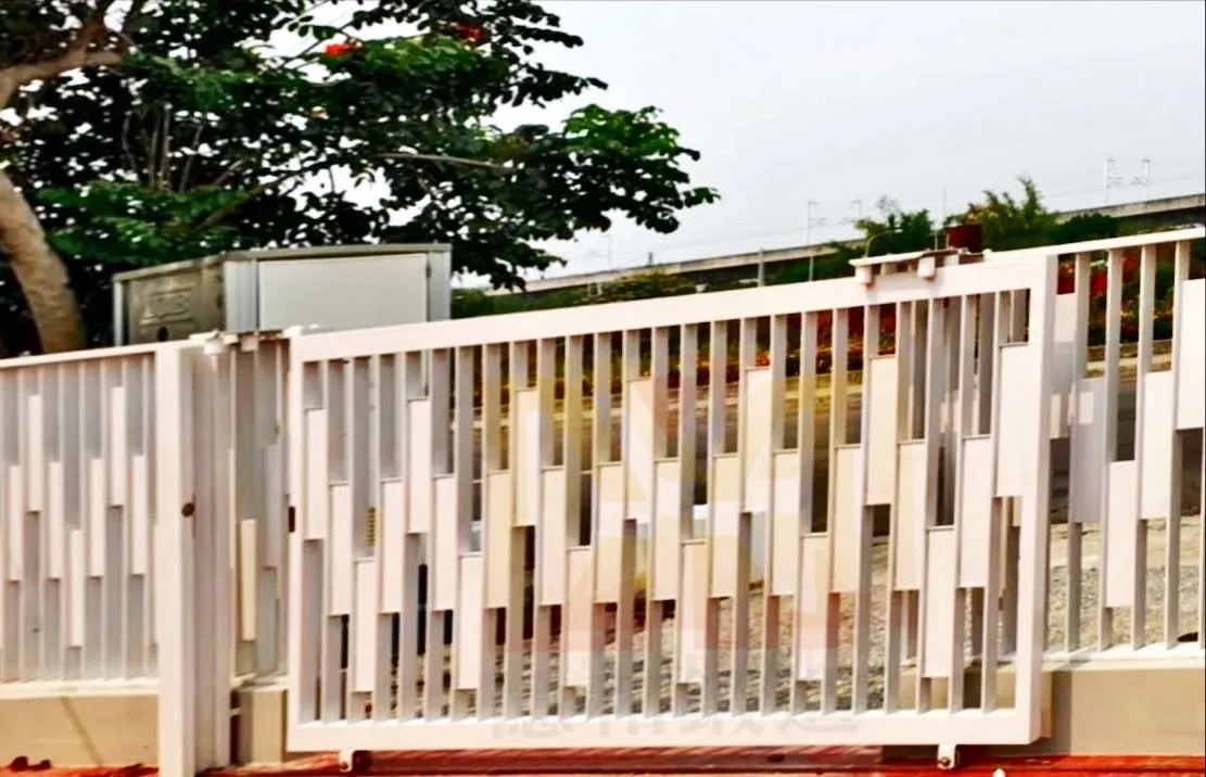 不銹鋼電動(手動)對開大門