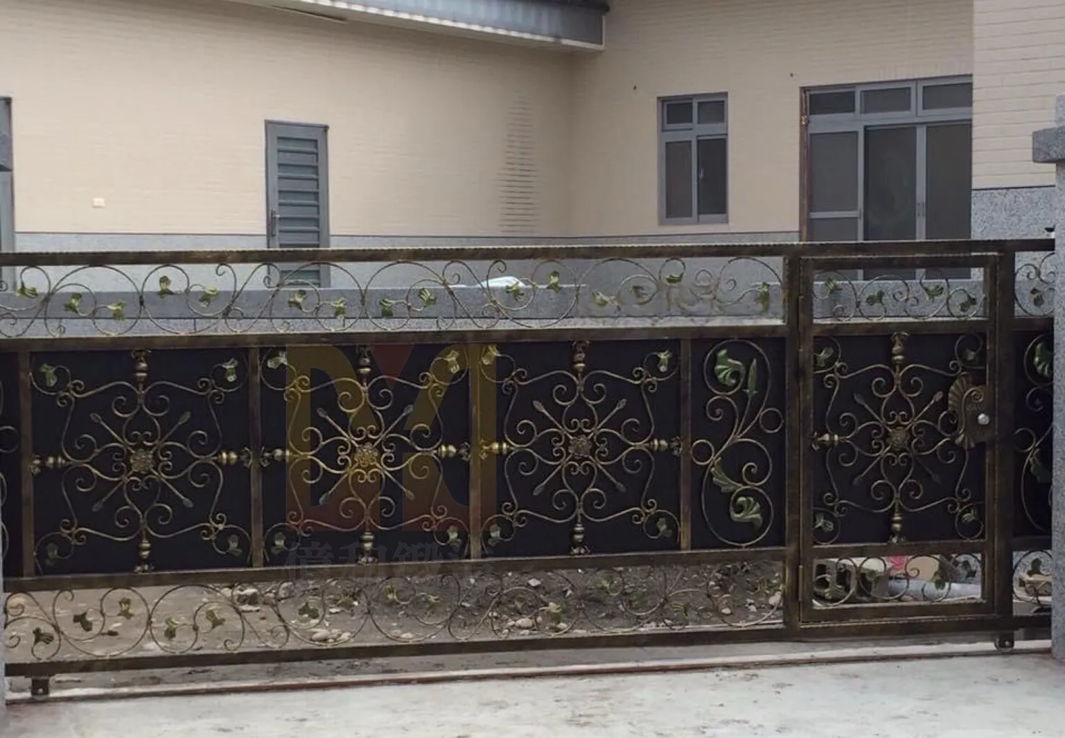 歐式電動(手動)鍛造大門