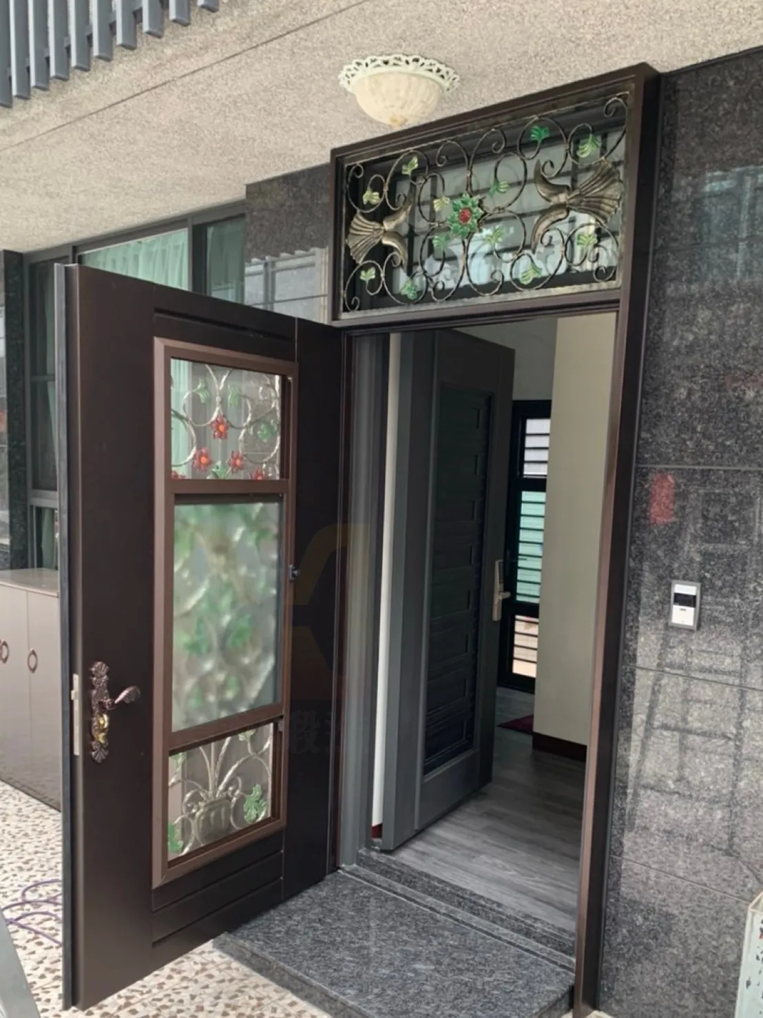 不銹鋼三合一通風門