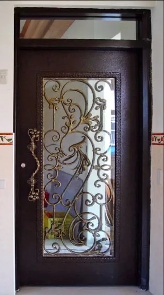 不銹鋼造型玄關門