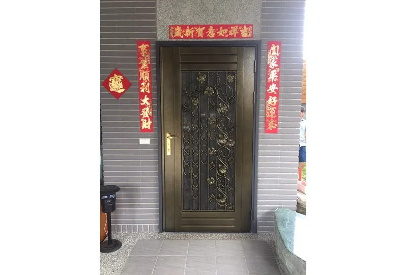不銹鋼造型玄關門