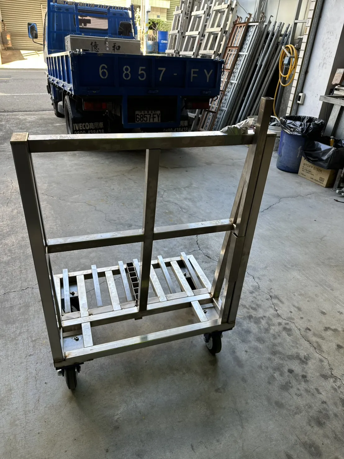 玻璃推車＋車載架