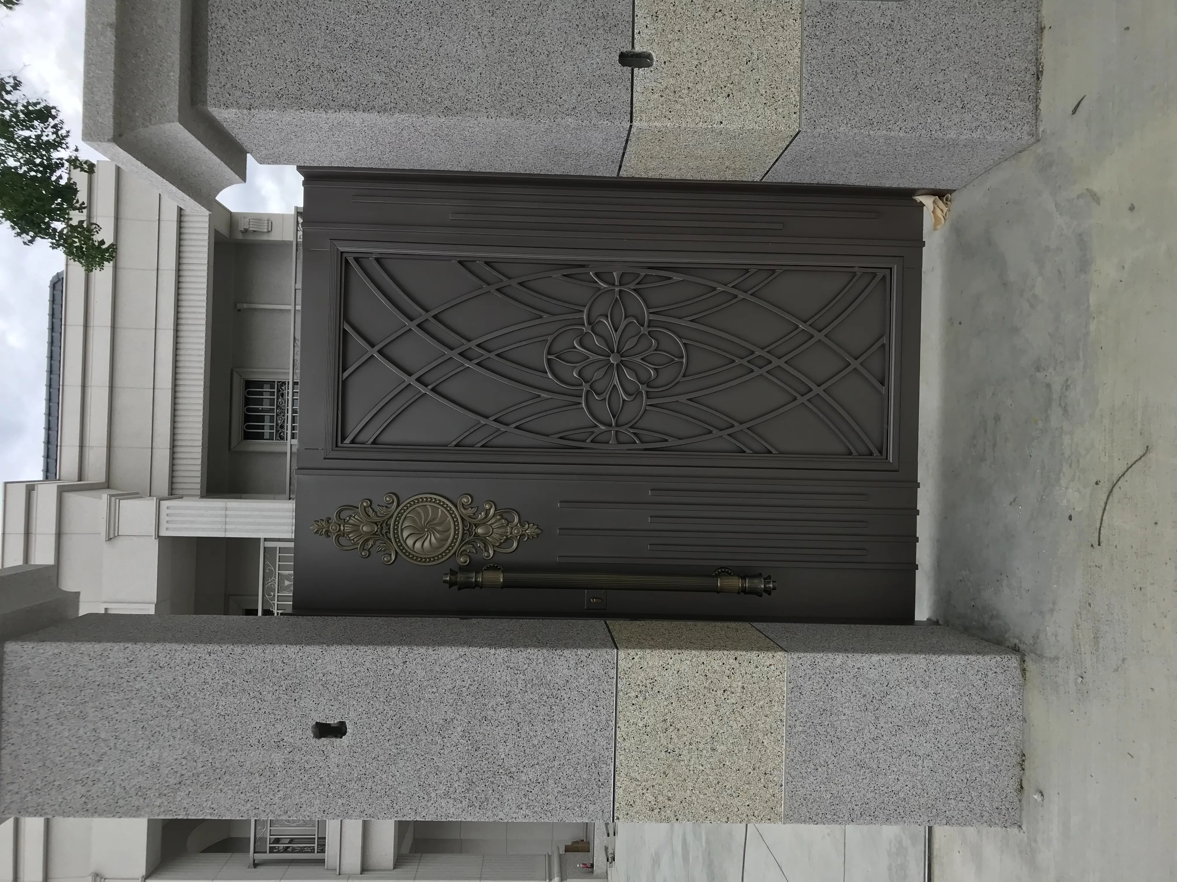 不銹鋼造型玄關門