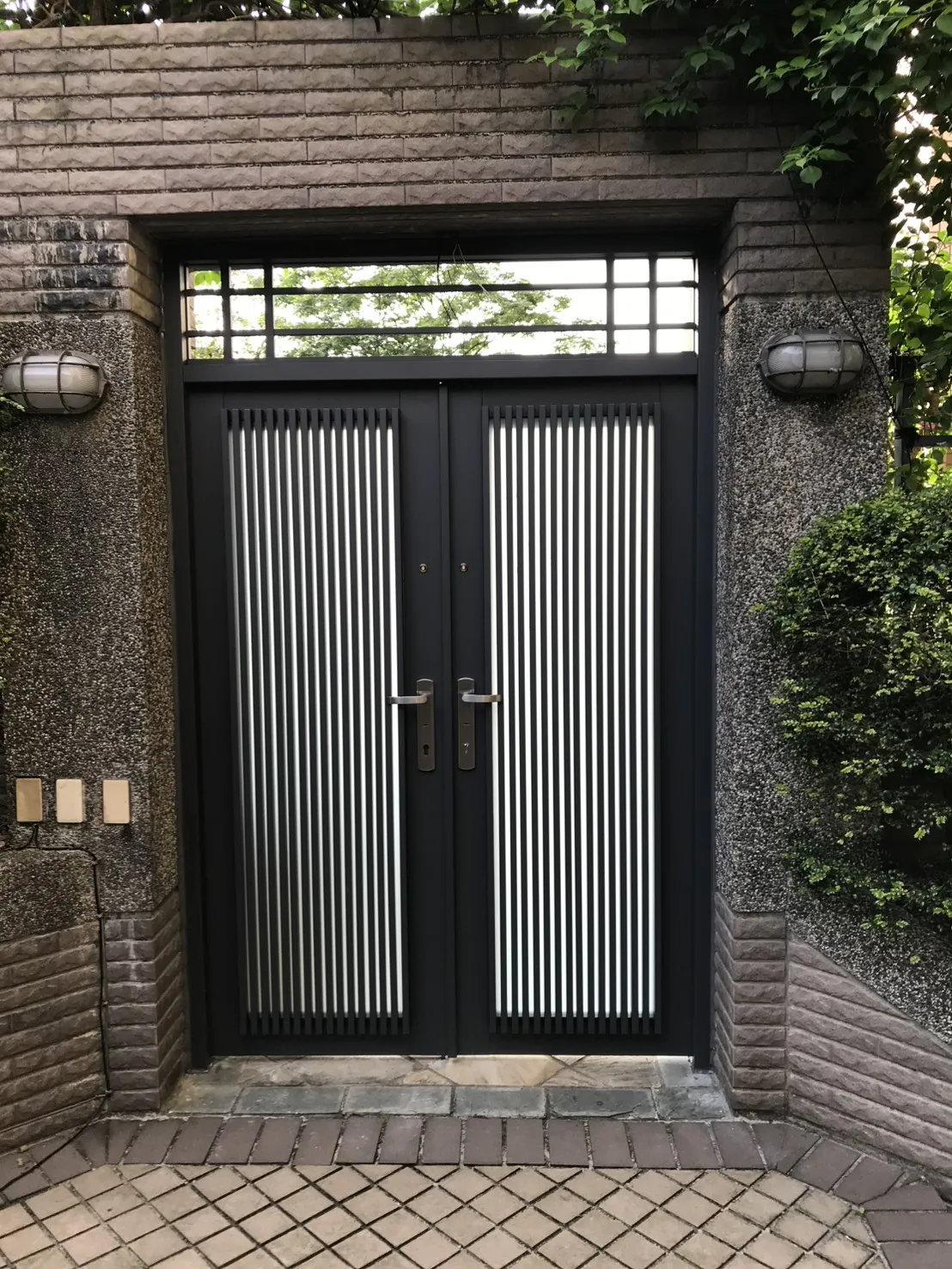 不銹鋼造型玄關門